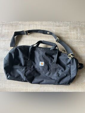 ▶️ Carhartt Legacy 23” Gear Bag Black Duffel Travel Gym Workwear Canvas